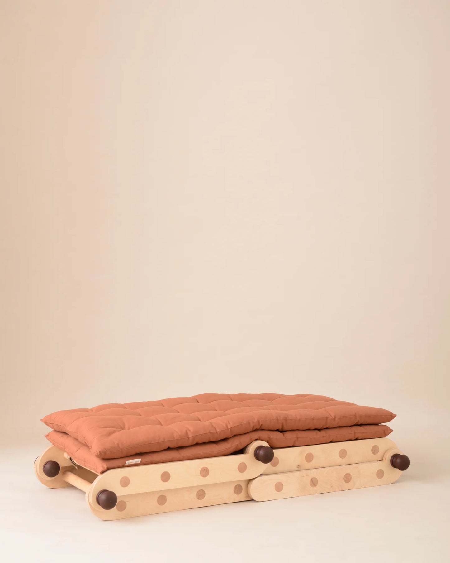 Rust twin cushion set